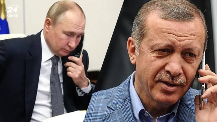 Putin Erdo‘g‘an bilan telefon orqali muloqot qildi