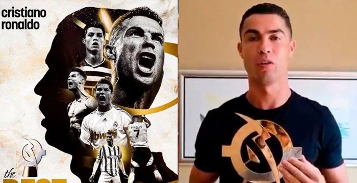 Криштиану Роналду «Барча замонларнинг энг яхши футболчиси» соврини соҳибига айланди