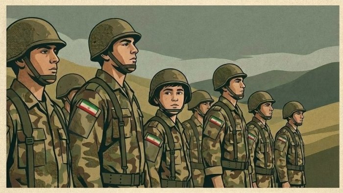 Eronda o‘smirlar armiya safiga chaqirilmoqda