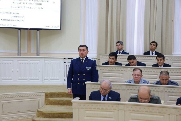 Шоҳрух Аминов Қорақалпоғистон Республикаси прокурори этиб тайинланди
