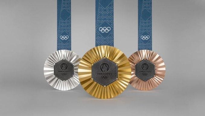 Parij Olimpiadasi medallari o‘yinlar tarixidagi eng qimmat medalga aylandi