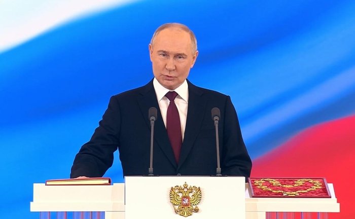 Rasman! Putin 5-bor Rossiya prezidenti lavozimini egalladi