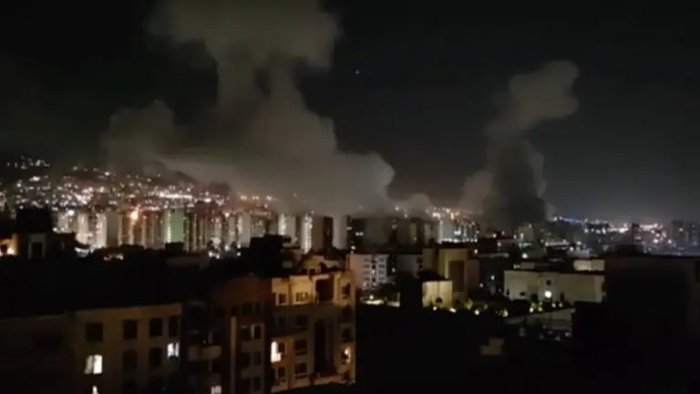 Eron raketalari Isroil Milliy xavfsizlik vazirligi binosiga kelib tushdi Eron raketalari Isroil Milliy xavfsizlik vazirligi binosiga kelib tushdi