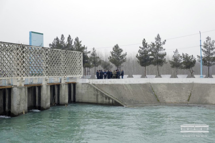 Андижонда уч соҳил туташган ҳудудда "ГЭС" қурилади