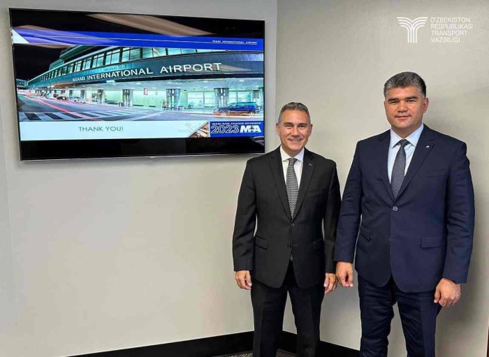 Тошкент ва Майами ўртасида мунтазам авиақатновларни йўлга қўйиш муҳокама қилинди Тошкент ва Майами ўртасида мунтазам авиақатновларни йўлга қўйиш муҳокама қилинди
