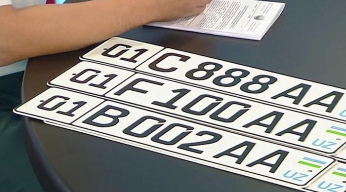 Davlat raqam belgilarini sotib olishda yangi tizim: endi o‘rtakashlarsiz ilova orqali olinadi