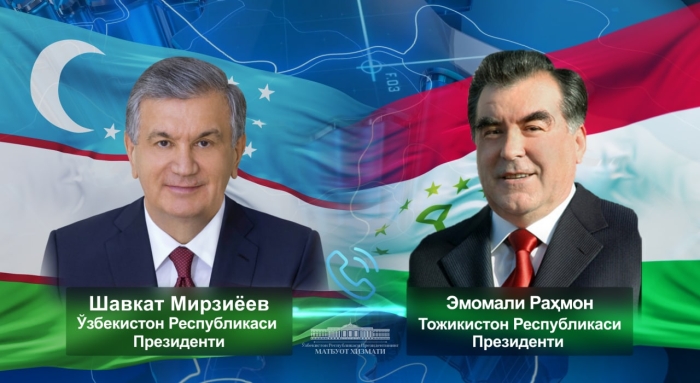 Shavkat Mirziyoyev Tojikiston Respublikasi Prezidenti bilan telefon orqali muloqot qildi