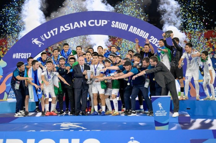 Osiyo chempioniga aylangan O‘zbekiston U-17 terma jamoasi yopiq o‘quv-mashg‘ulot yig‘inini boshladi Osiyo chempioniga aylangan O‘zbekiston U-17 terma jamoasi yopiq o‘quv-mashg‘ulot yig‘inini boshladi