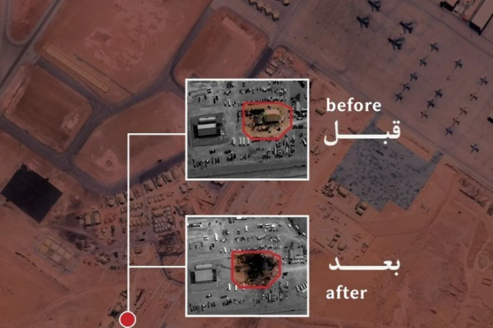 Эрон Ислом инқилоби қўриқчилари корпуси АҚШ ҳарбий йиғилиш пунктига ҳужум қилди