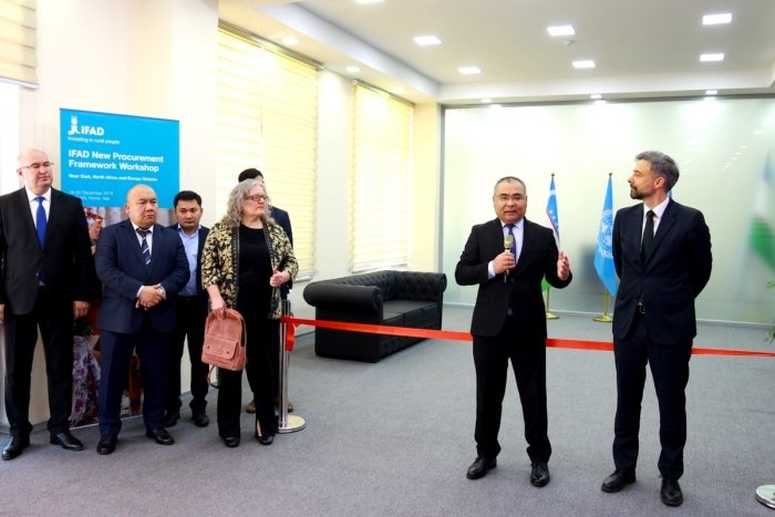 O‘zbekistonda Qishloq xo‘jaligini rivojlantirish xalqaro jamg‘armasining vakolatxonasi ochildi