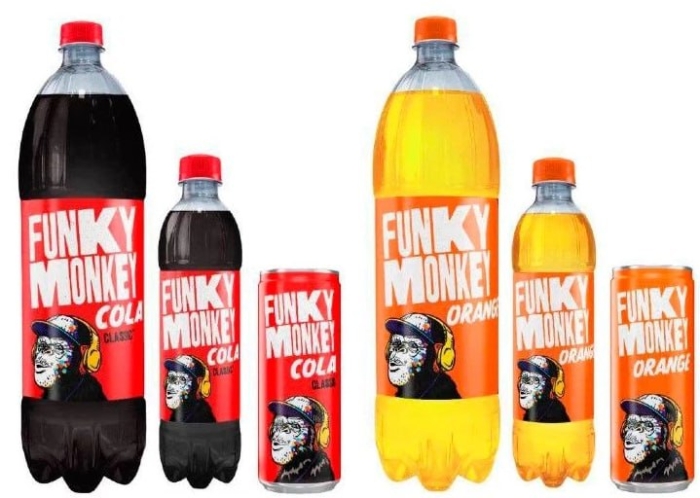 Coca-Cola Rossiyaga Funky Monkey brendi ostida yetkazib beriladi