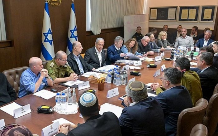 Isroil G‘azo ustidan to‘liq harbiy nazoratni muhokama qilmoqda