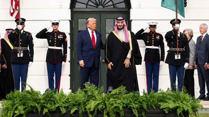 Саудия Арабистони валиаҳд шаҳзодаси Оқ уйга келди