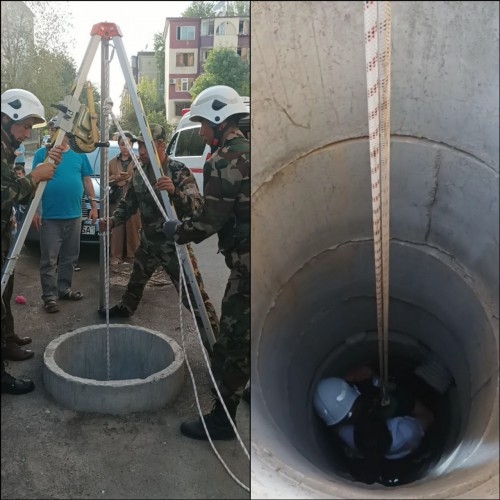 Samarqandda 15 yoshli bola kanalizasiya quvuriga tushib ketdi