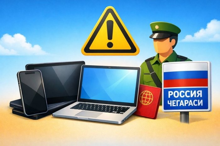 Rossiya chegarasida elektron qurilmalar tekshirilishi mumkin