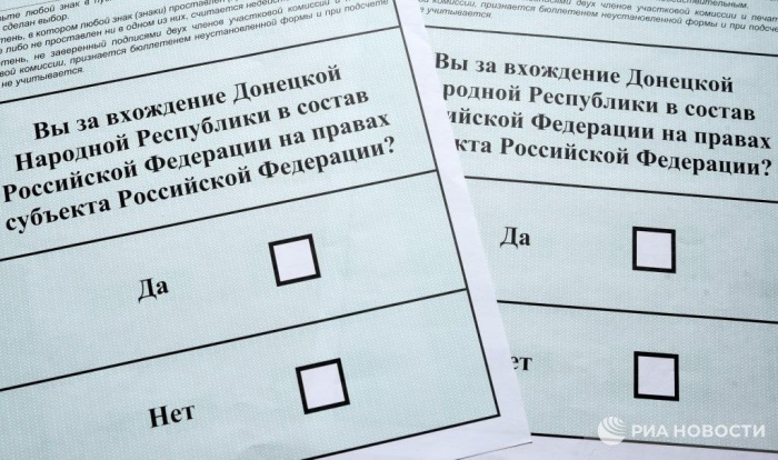 Donbass va ozod qilingan hududlar aholisining 80% dan ortig‘i referendumga ishtirok etadi