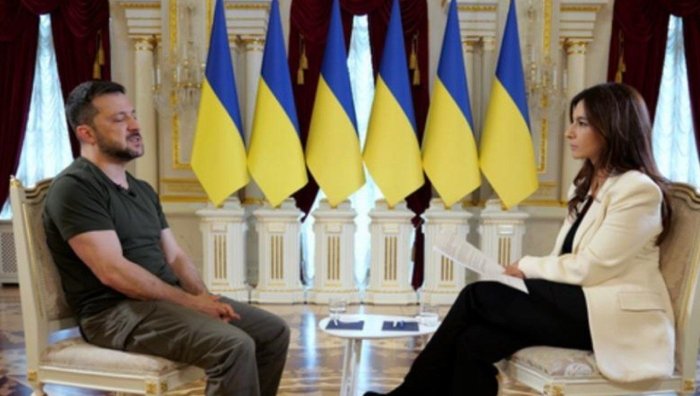 Zelenskiy Trampni Rossiyaga qarshi sanksiyalar borasida "aniq pozisiya"ni egallashga chaqirdi