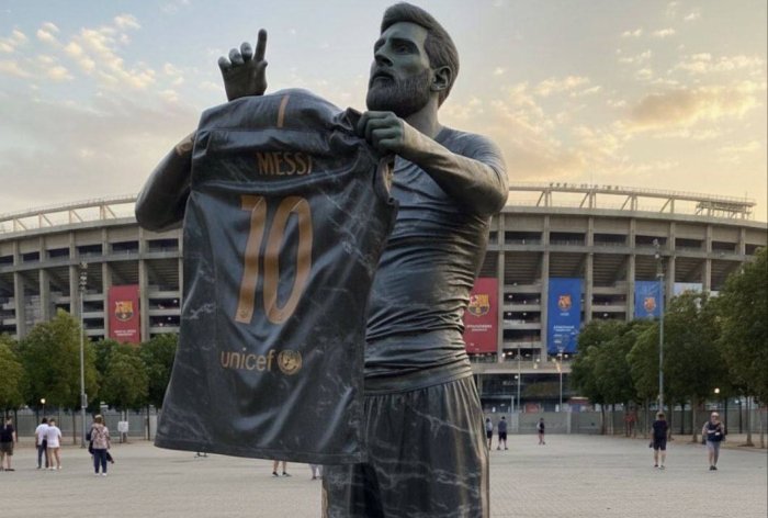 Месси шарафига "Камп Ноу"да унинг ҳайкали ўрнатилади