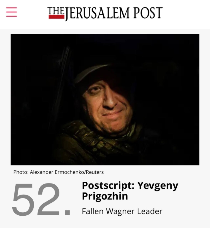 Zelenskiy Isroilning The Jerusalem Post nashrining "50 ta nufuzli yahudiy" ro‘yxatidan joy olmadi