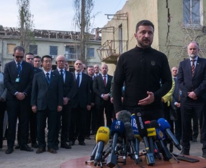 Zelenskiy Trampning rejasiga qattiq munosabat bildirdi