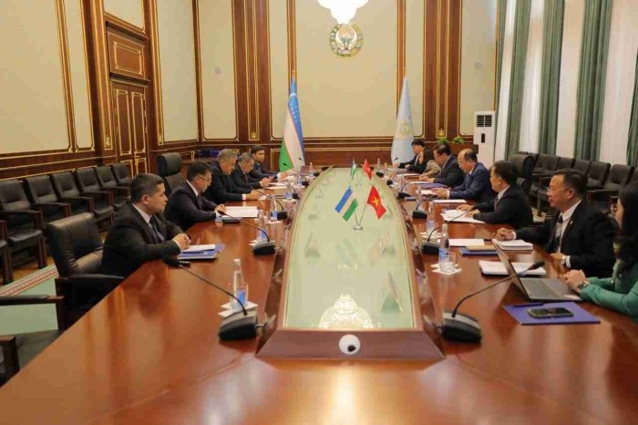 Vyetnam delegasiyasi MIB hamkasblari bilan hamkorlik qilish masalasida yurtimizga tashrif buyurdi