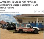AQSh Ebola bezgagi tufayli Kongo va Ugandadan amerikaliklarni evakuasiya qilmoqda