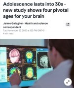 O‘smirlik davri 32 yoshda tugaydi