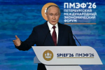 Путин Зеленский билан учрашувдан маъно кўрмаётганини айтди