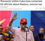 Kuba Venesuela kelajagi va Maduroning taqdiri yuzasidan AQSh rasmiylari bilan bog‘langan
