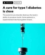 Olimlar 1-tur qandli diabetni yengishdi