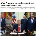 Трампнинг Эронни бомбардимон қилиш режаси нега бекор бўлгани айтилди