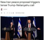 Tramp Netanyahu bilan Eron masalasida "o‘ta keskin" suhbat o‘tkazdi