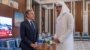 Qatar amiri AQSh davlat kotibi bilan uchrashdi