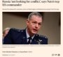 "Rossiya NATO bilan urushga intilmayapti..."