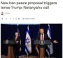 Tramp Netanyahu bilan Eron masalasida "o‘ta keskin" suhbat o‘tkazdi