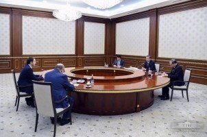 Shavkat Mirziyoyev Rossiyalik vazirni qabul qildi