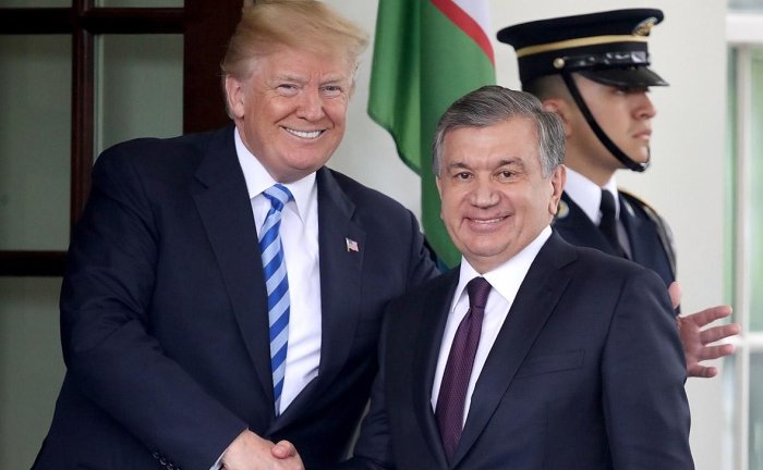 Shavkat Mirziyoyev Donald Trampni tabrikladi