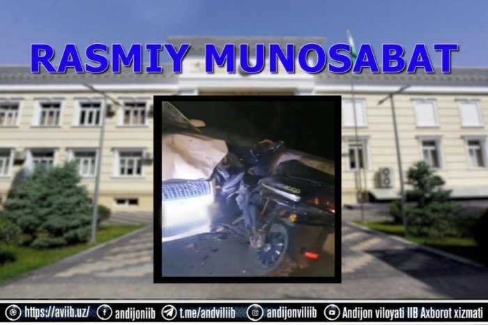 ИИБ ходимининг маст ҳолида ЙТҲ содир этгани айтилган воқеага муносабат берилди