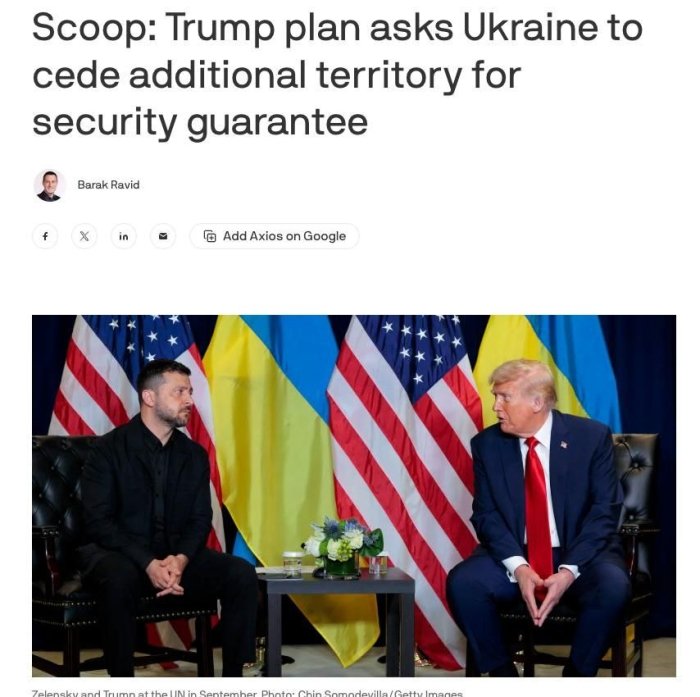 AQSh butun Donbass va Qrimni Rossiyaga tegishli hudud sifatida tan olishi mumkin — Axios 