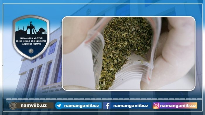 Фуқаронинг яшаш хонадонидан гиёҳванд модда аниқланди