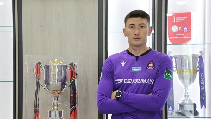 «Андижон» дарвозабони Қирғизистоннинг 2025 йилдаги энг яхши футболчиси деб топилди