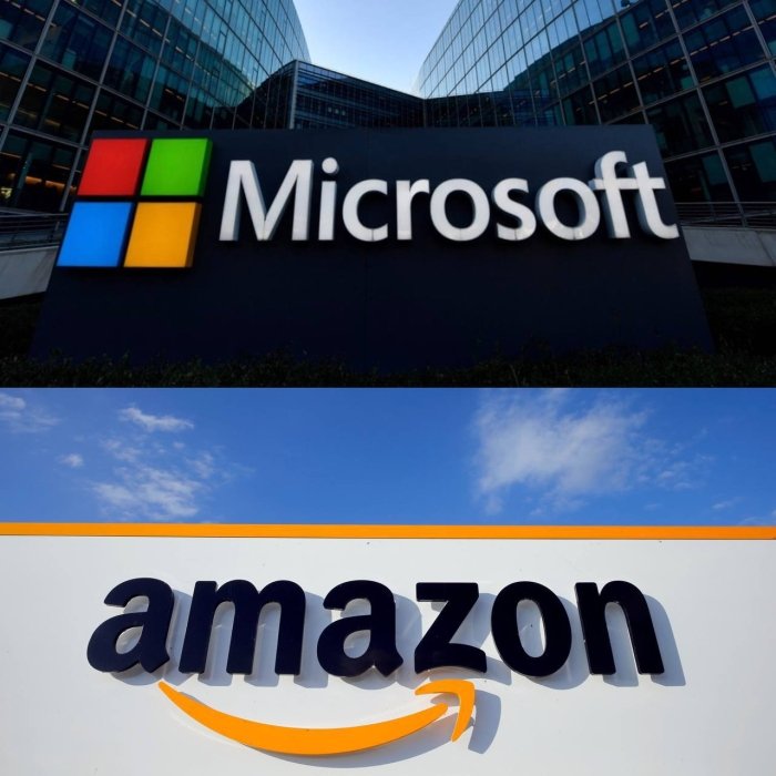 Microsoft ва Amazon Россия компанияларини ўзининг булутли сервисларидан узади