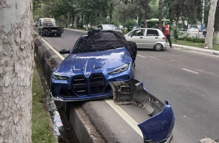 Чилонзорда BMW ва Matiz тўқнашди