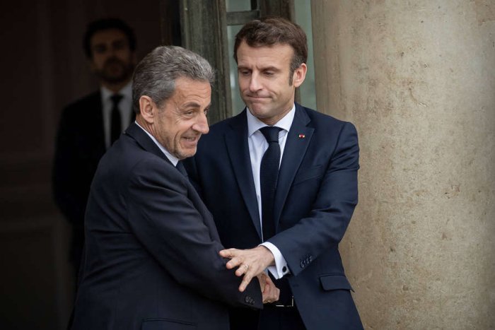 Makron qamoqqa hukm etilgan sobiq prezident bilan uchrashdi. Nega?