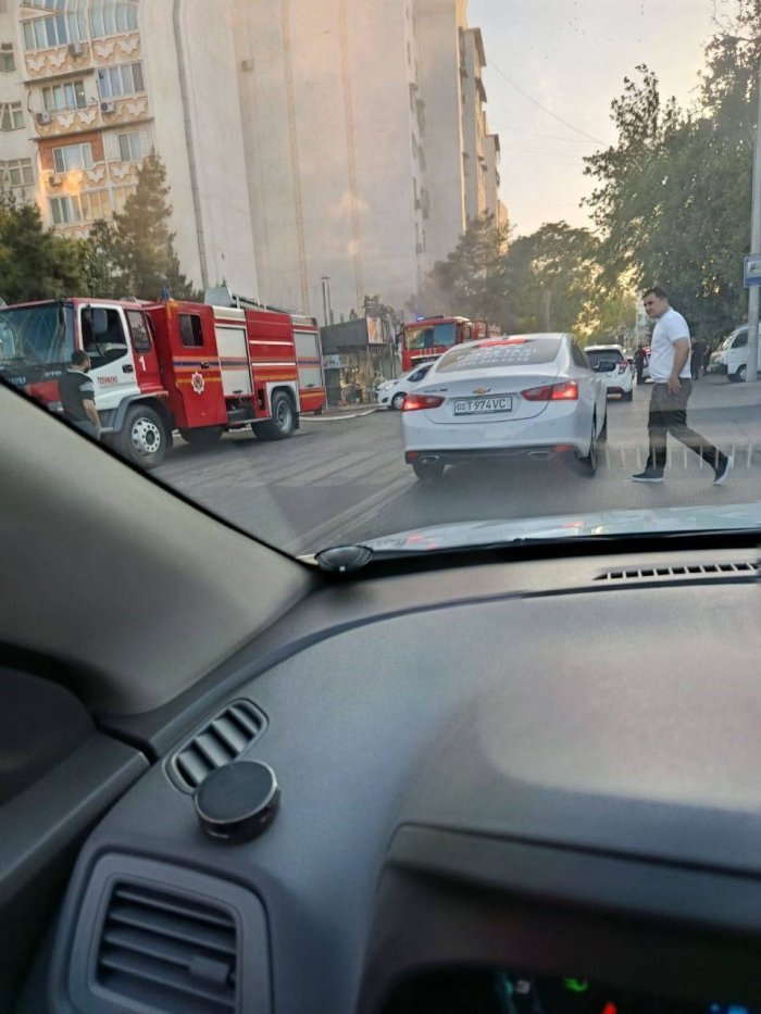 Юнусобод туманидаги ошхонада ёнғин юз берди