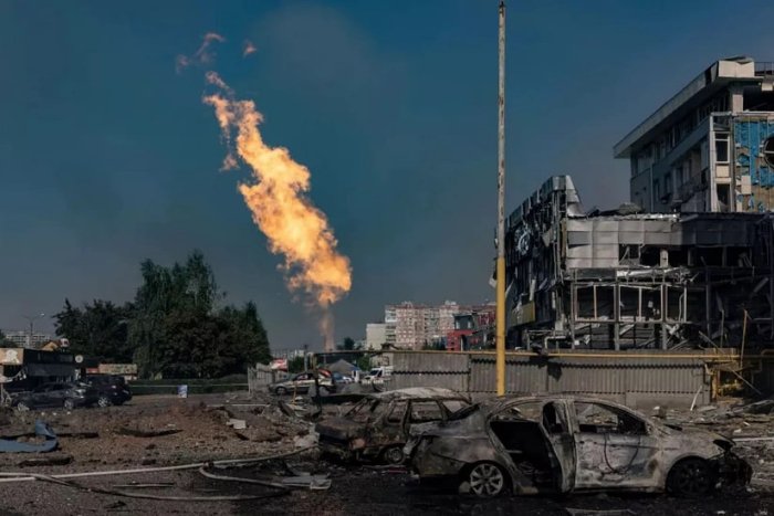 Россия Украинанинг иссиқлик электр станцияси ва газ инфратузилмасига ҳужум қилди