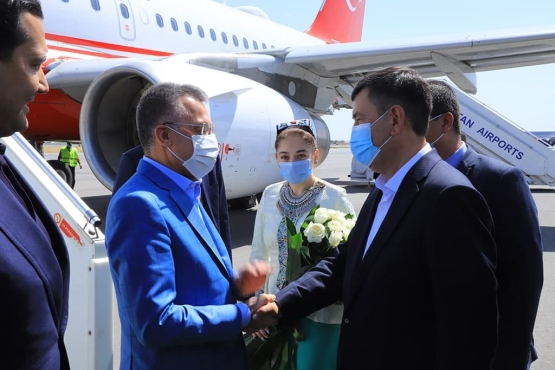Туркия делегацияси Самарқандга ташриф буюрди