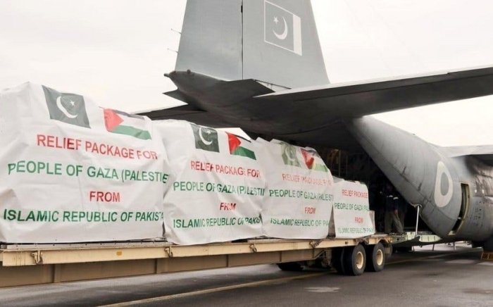 Покистон Ғазога 100 тонна гуманитар ёрдам юборди