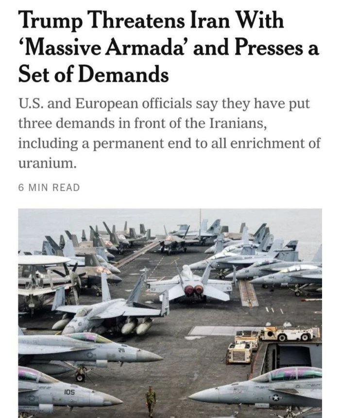 AQSh keyingi 48 soat ichida Eronga zarba berishi mumkin