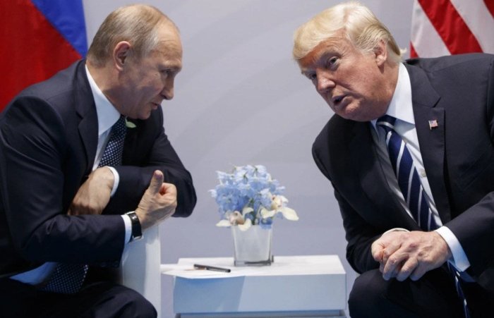 Трамп май ойида Путин билан учрашиши мумкинлигини билдирди Трамп май ойида Путин билан учрашиши мумкинлигини билдирди